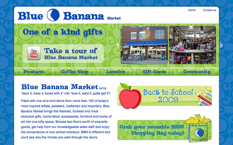 Blue Banana Market